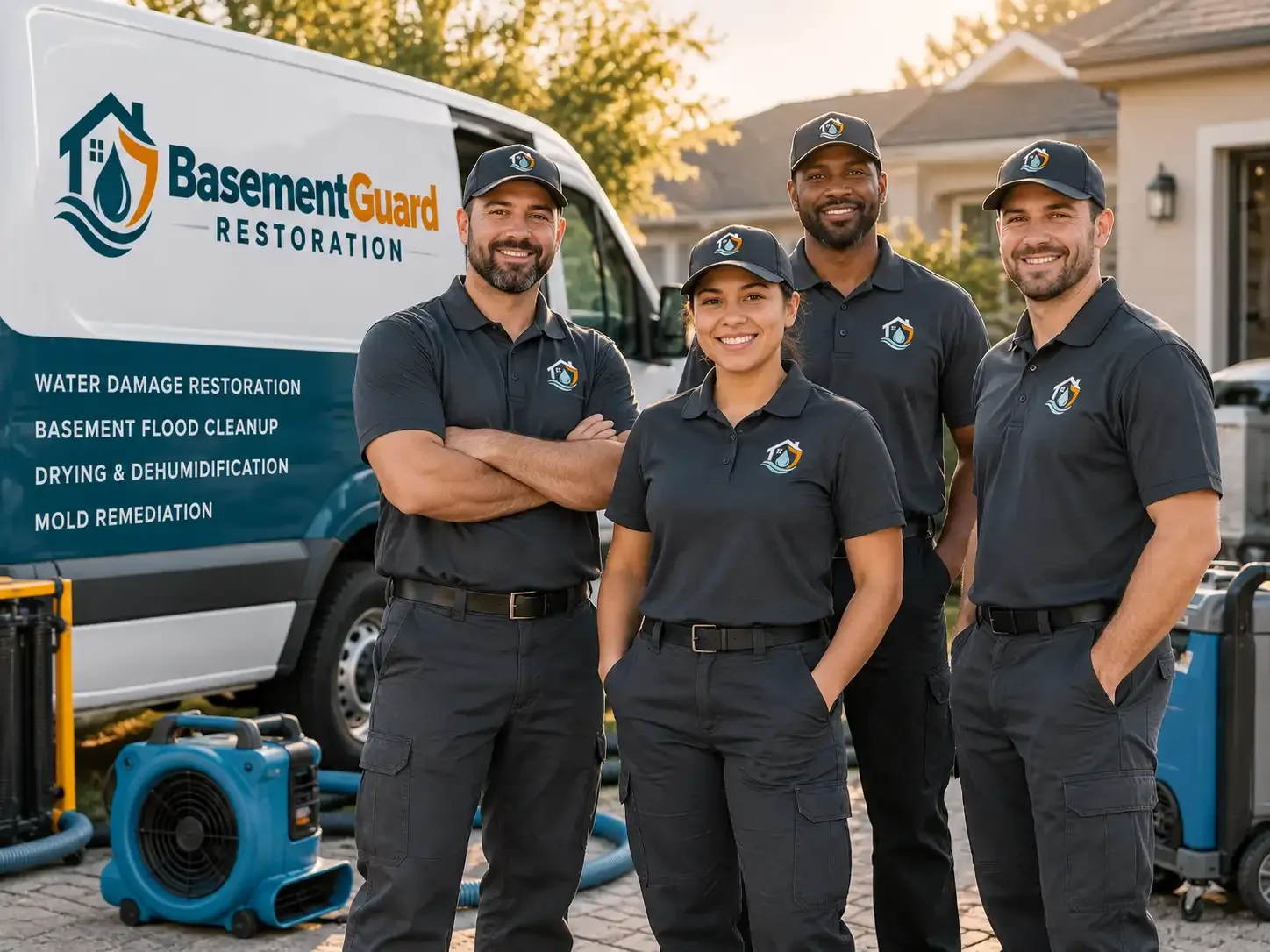 Basement Water Damage Restoration company in Burnett, WI